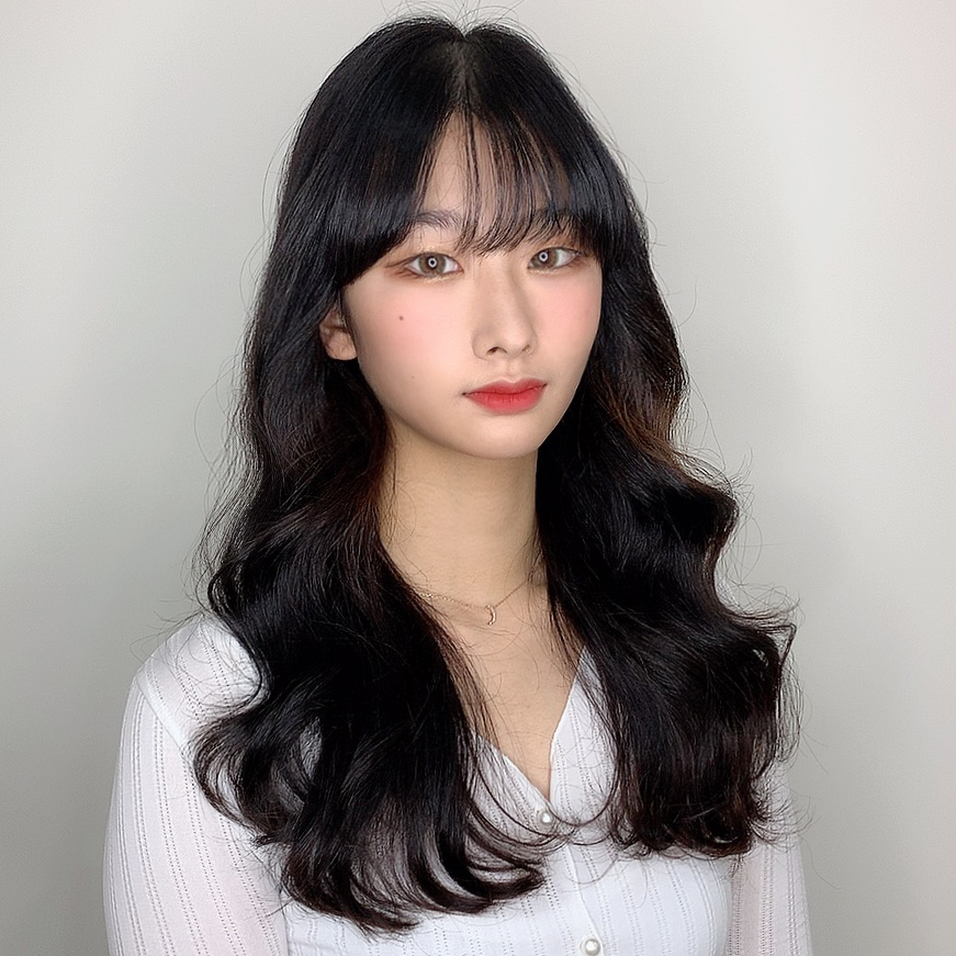 상담후 매직세팅을 했는데 대만족!! 여자 긴머리 스타일 8