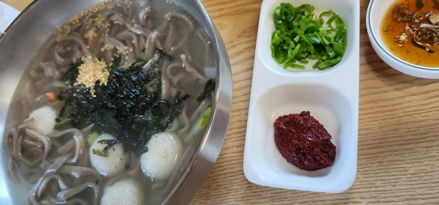 옹심이칼국수 이미지