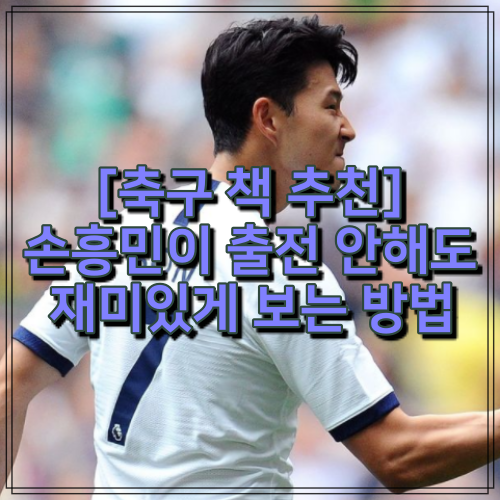  [축구책 추천 BEST 6] 손흥민이 출전 안해도 재미있게 보는 방법