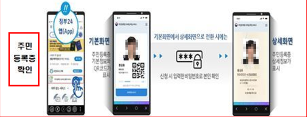 모바일 운전면허증 발급처