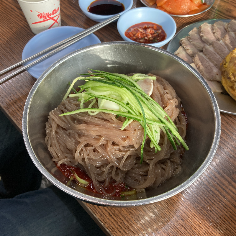 옥천식당 비빔냉면