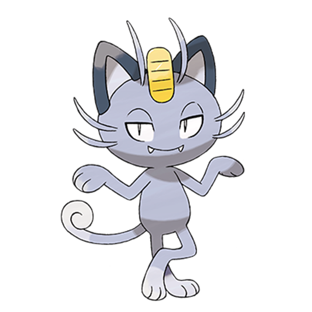  [포켓몬도감]  No. 052 나옹 Meowth #052 Alolan Form