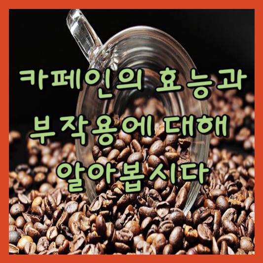  카페인의 효능과 치명적인 부작용을 알아봅시다