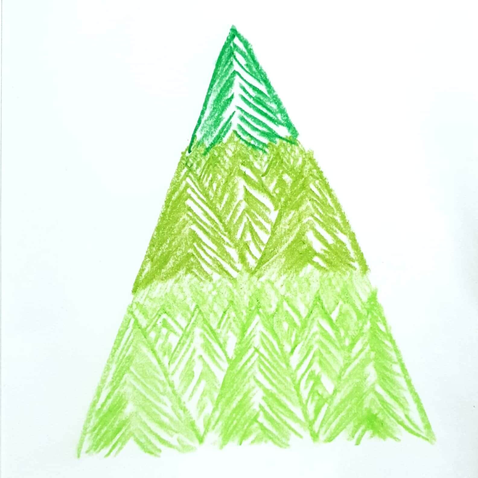  Trees 일러스트 일러스트레이션 그림 드로잉 크레파스화 그리기 나무