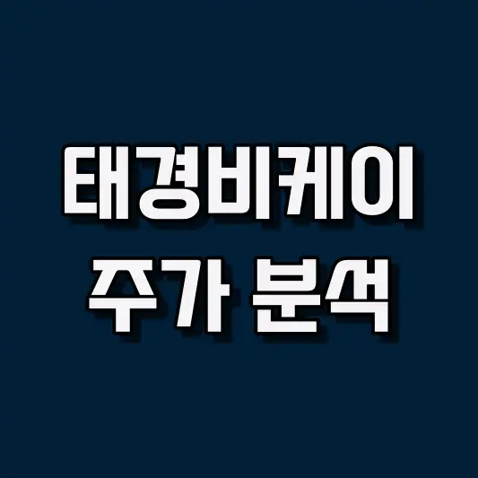 태경비케이