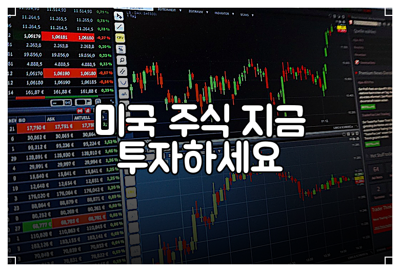 미국 주식 지금 투자하세요