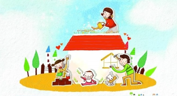 주거급여 일러스트