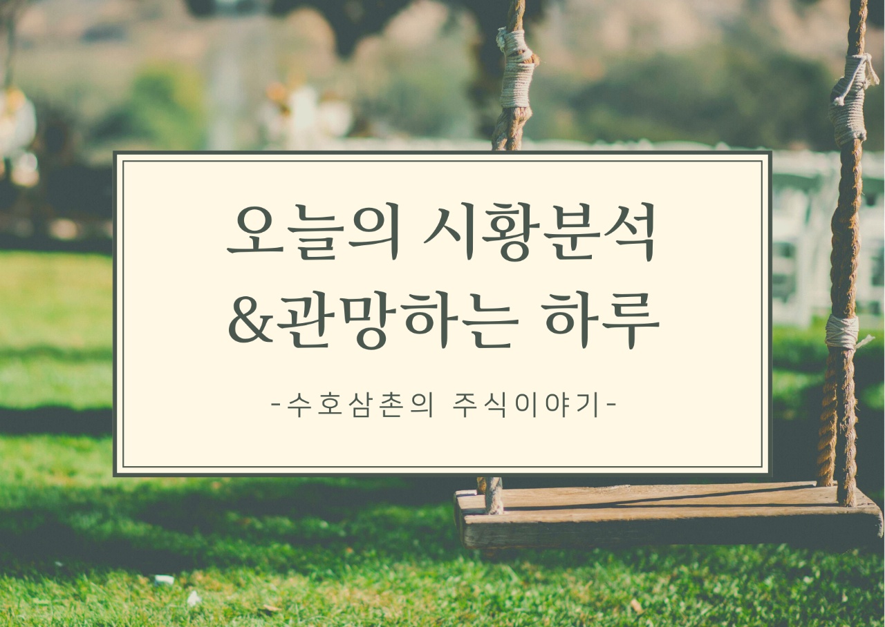  오늘의 시황분석&관망하는 하루 (2021.09.13)