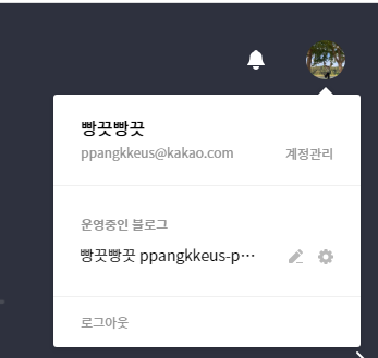  티스토리 스킨 변경 , 스킨 편집