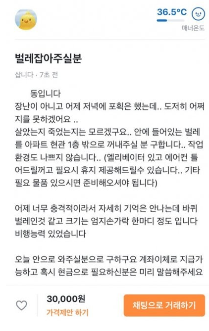  정말 별걸 다파는 당근마켓