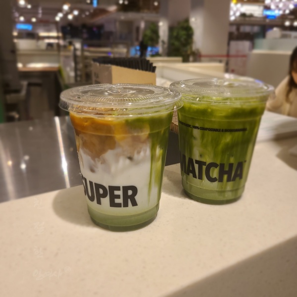  <슈퍼말차> 롯데월드몰 말차라떼에 푹 빠졌어요