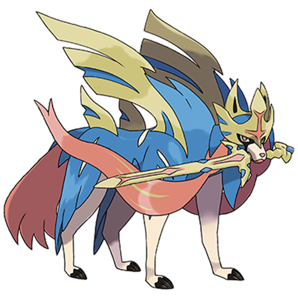  [포켓몬도감]  No. 888 자시안 검왕 Zacian #888 Crowned Sword