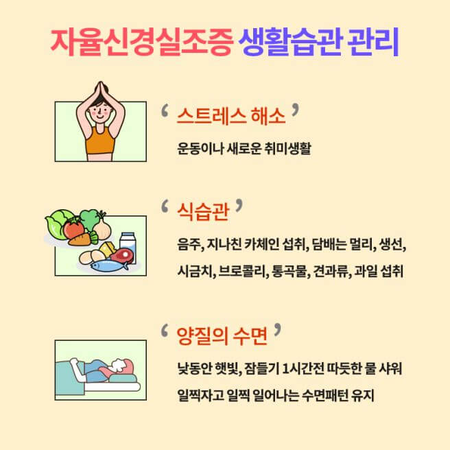 자율신경 실조증 증상