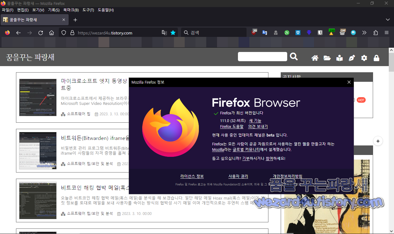 파이어폭스 111.0