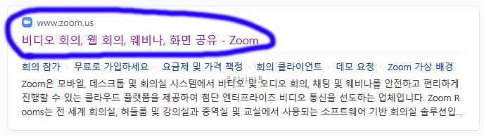 ZOOM-회원가입-설치