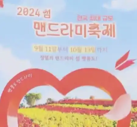 2024 섬 맨드라미 축제