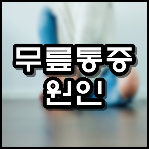  무릎통증 원인