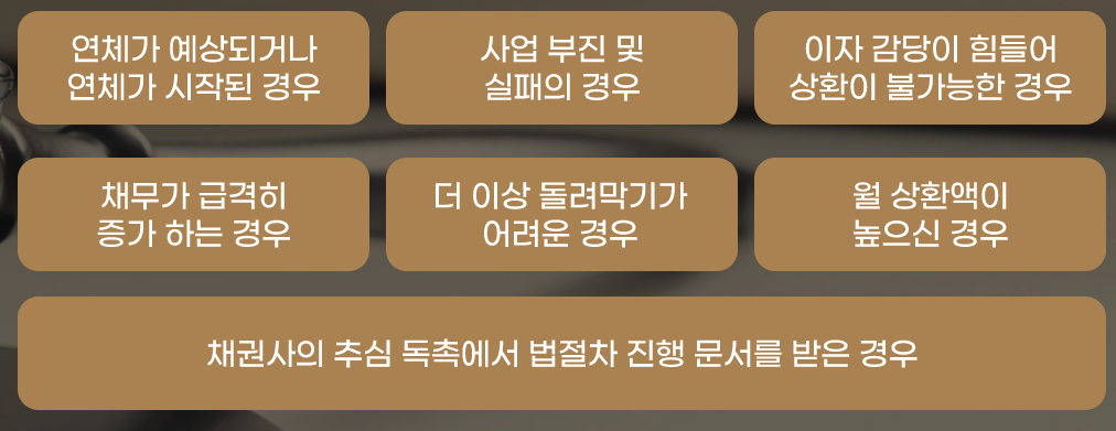 개인회생파산 신청 상담 받는 법