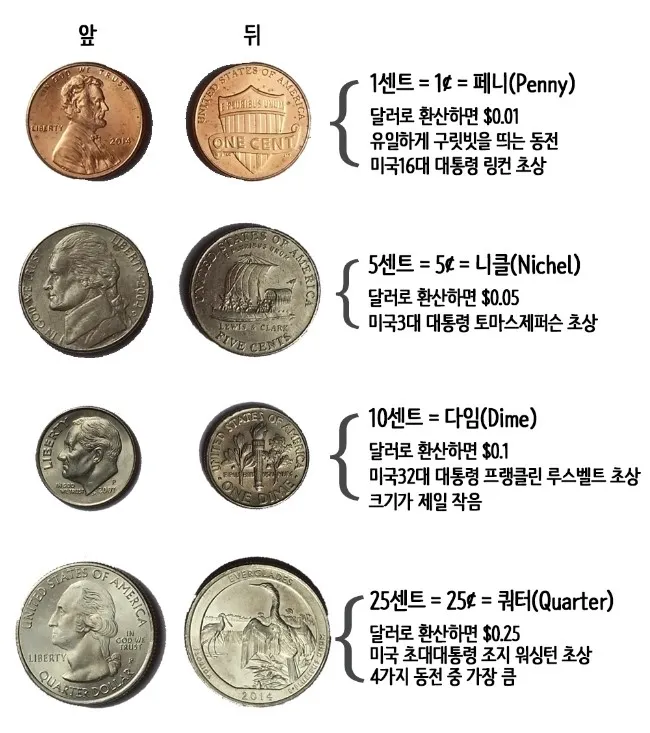 1달러는 몇센트인지 1불과 1달러의 정확한 차이점 알아보기_4