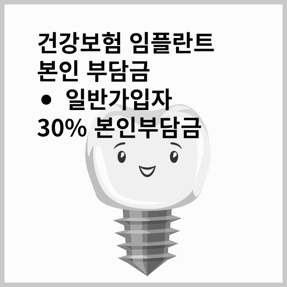 건강보험-임플란트-본인부담금