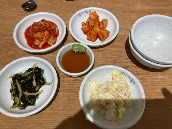 두촌가마솥밥 &amp; 쭈꾸미 간석점 기본찬