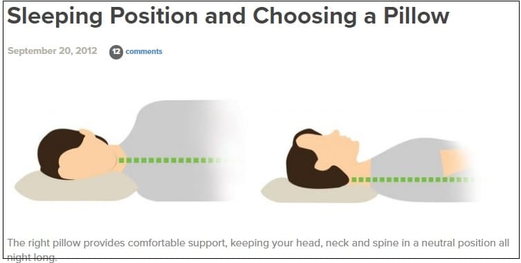  불면의 원인될 수 있는 베게...나 한테 맞는 타입은 ㅣ건강한 수면 자세  A Guide to Healthy Sleep Positions