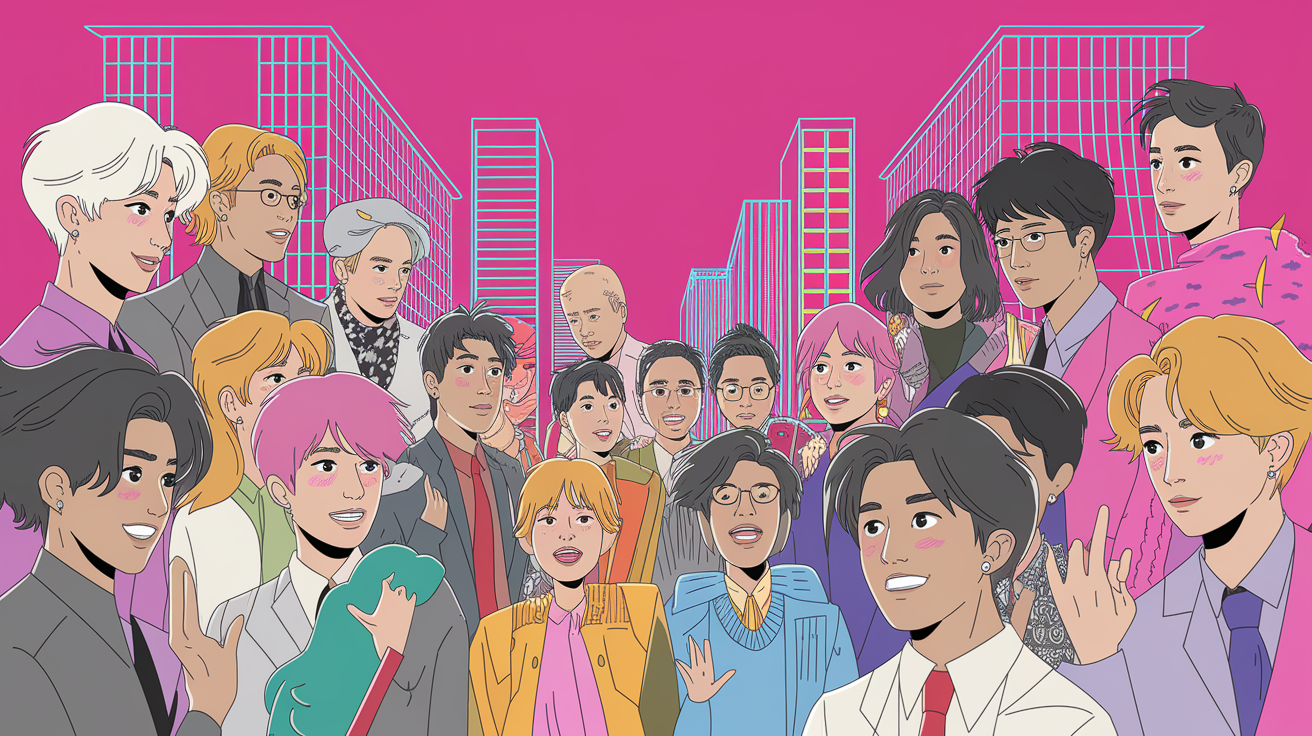 웹툰 스타일, 어떤 느낌일까?