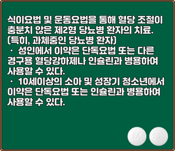 글루코파지정_효능