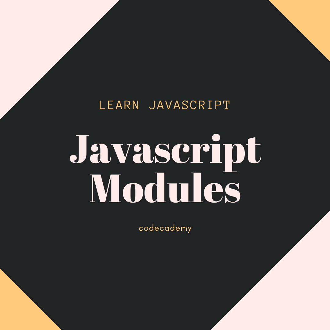  코드카데미 Javascript - 모듈 내보내기 가져오기 (export, import)