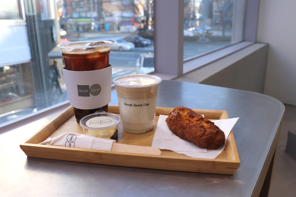 커피숍 스몰굿커피 동의대점 너티밀크가 맛있던 부산 30