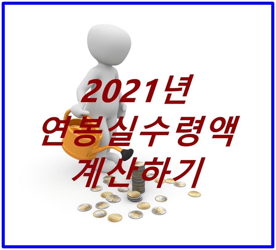  2021년 연봉실수령액 계산하기