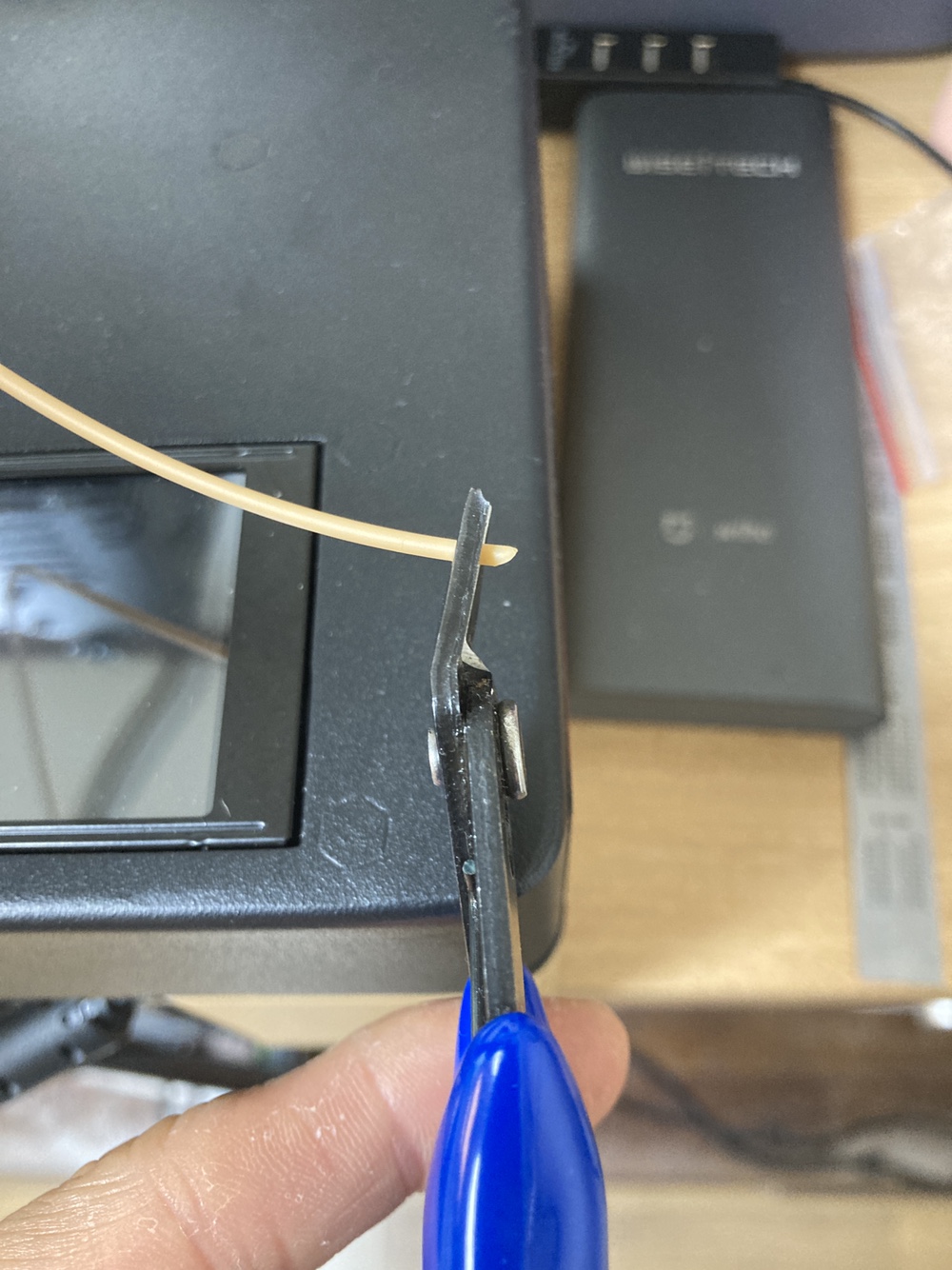 킹룬 KP3S 필라멘트 교체 방법_필라멘트 교체용 모양