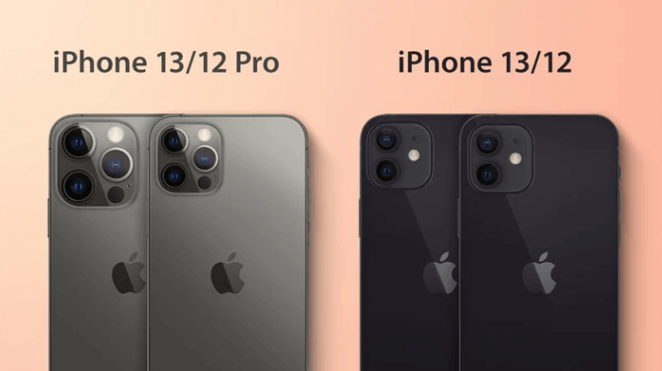 아이폰-13과-아이폰-12의-후면-디자인-비교