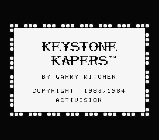  Keystone Kapers - MSX (재믹스) 게임 롬파일 다운로드