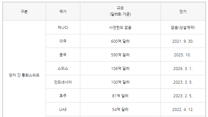 현재-통화스와프-체결국가