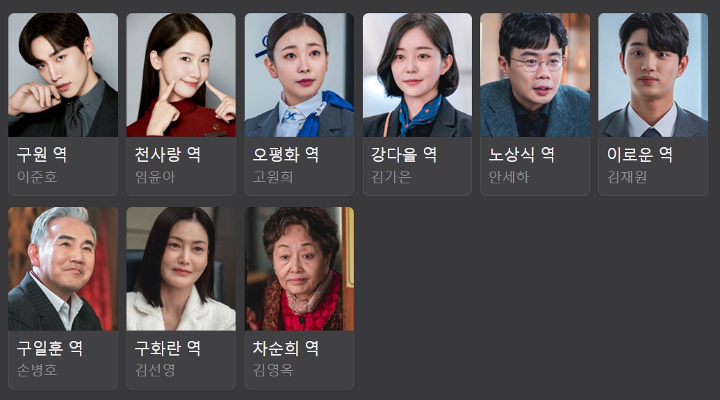 킹더랜드 등장인물