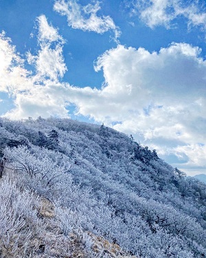 겨울의 덕유산