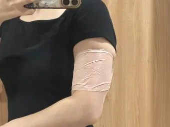 쥬비컷 팔뚝 슬리밍 랩핑 효과 직접 사용 후기와 방법 가격 분석_3