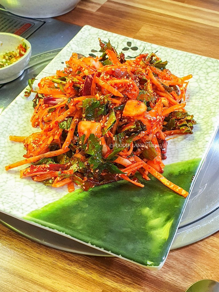 울릉도 맛집 문어 숙회 무침