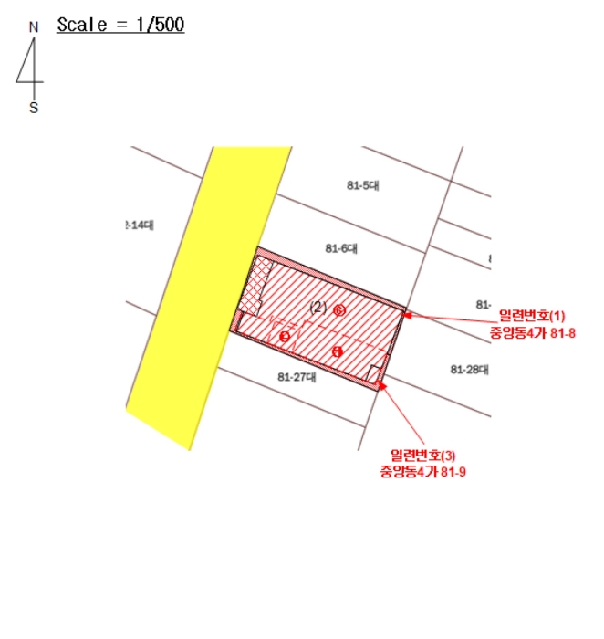 부산지방법원2022타경3294 지 적 도