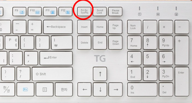 키보드 Print Screen 키