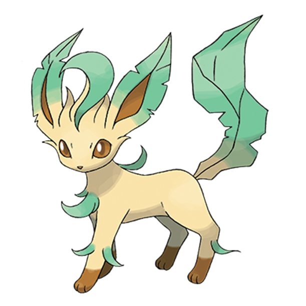  [포켓몬도감]  No. 470 리피아 Leafeon #470