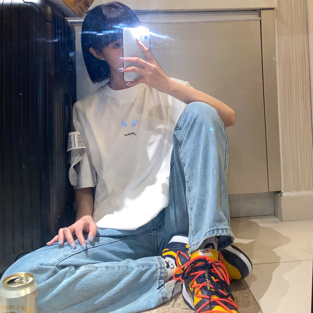  [ADER ERROR] 아더에러 에일리언 아이 로고 반팔 티셔츠 (2 COLOR)