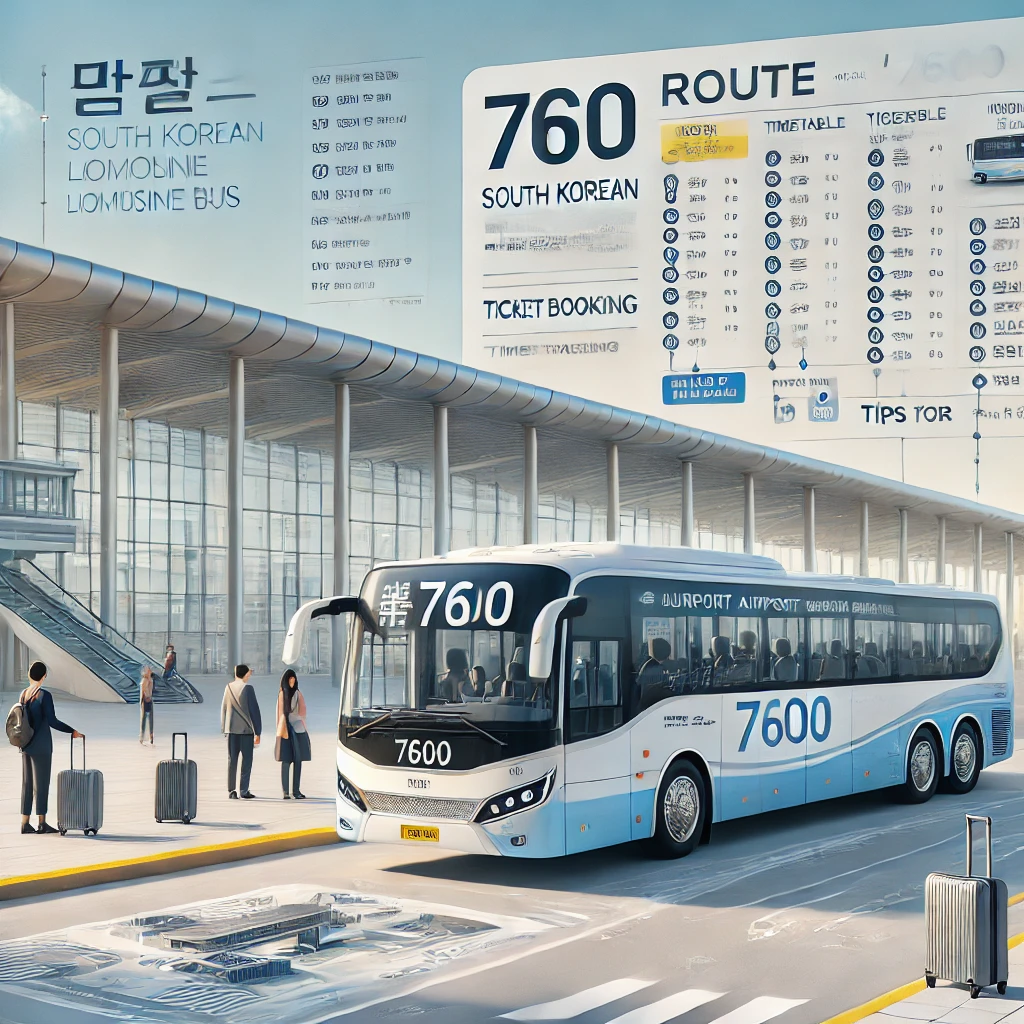 7600번 공항버스 시간표, 공항버스 7600 예매 3