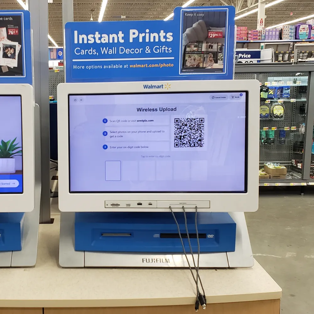 Walmart Photo Center instant prints