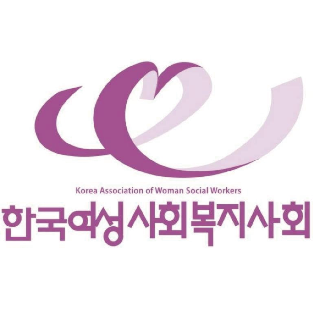 일러스트레이터로 한국여성사회복지사회 로고 패스따는 영상