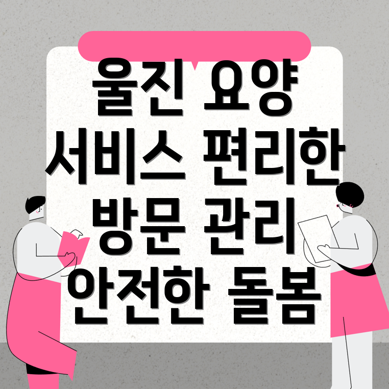 울진군 평해읍 방문 요양보호사