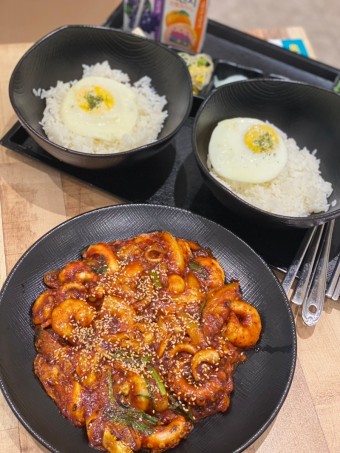 낙지볶음 연포탕