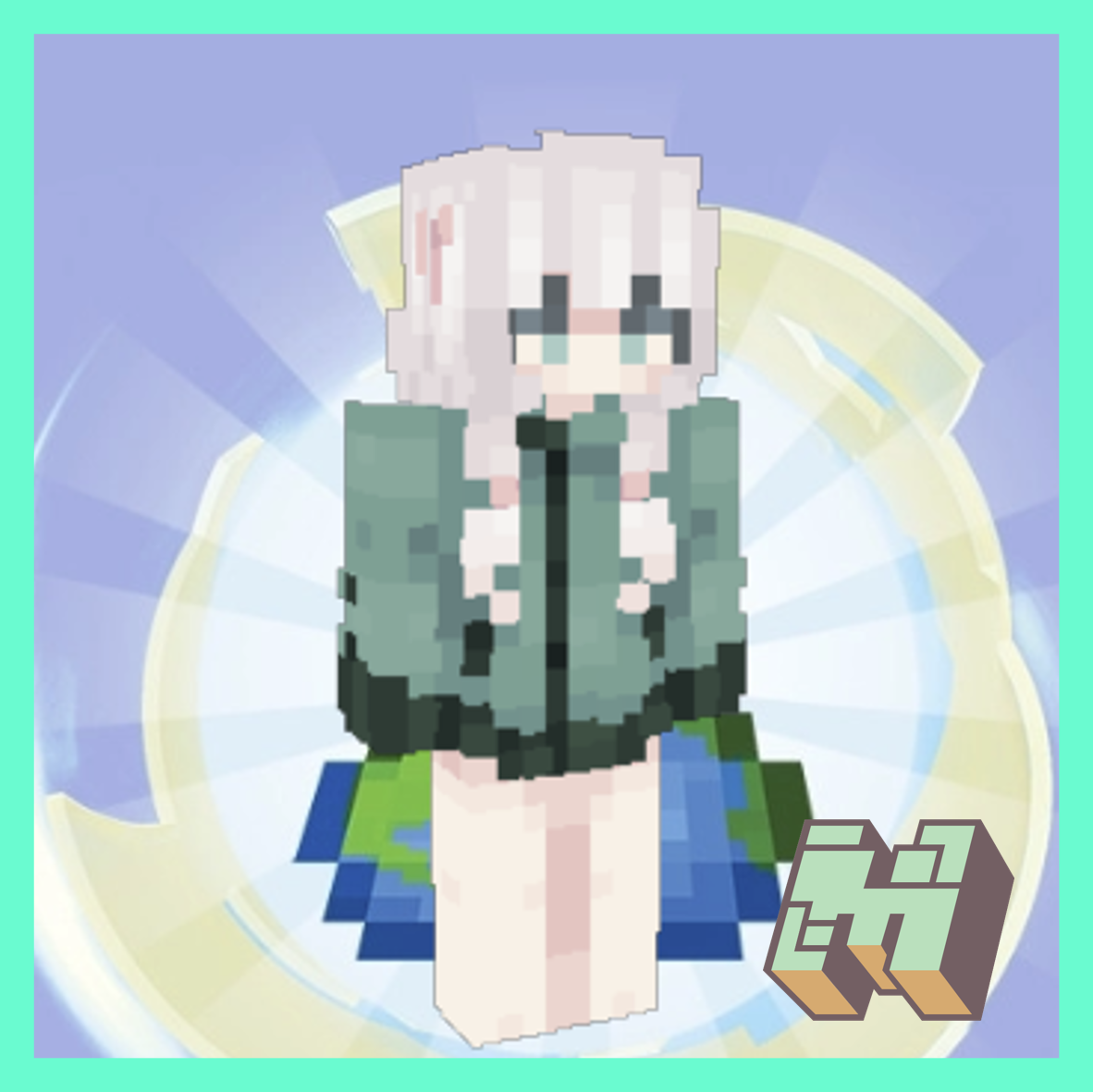  마인크래프트 이즈미 사기리 스킨 sagiri