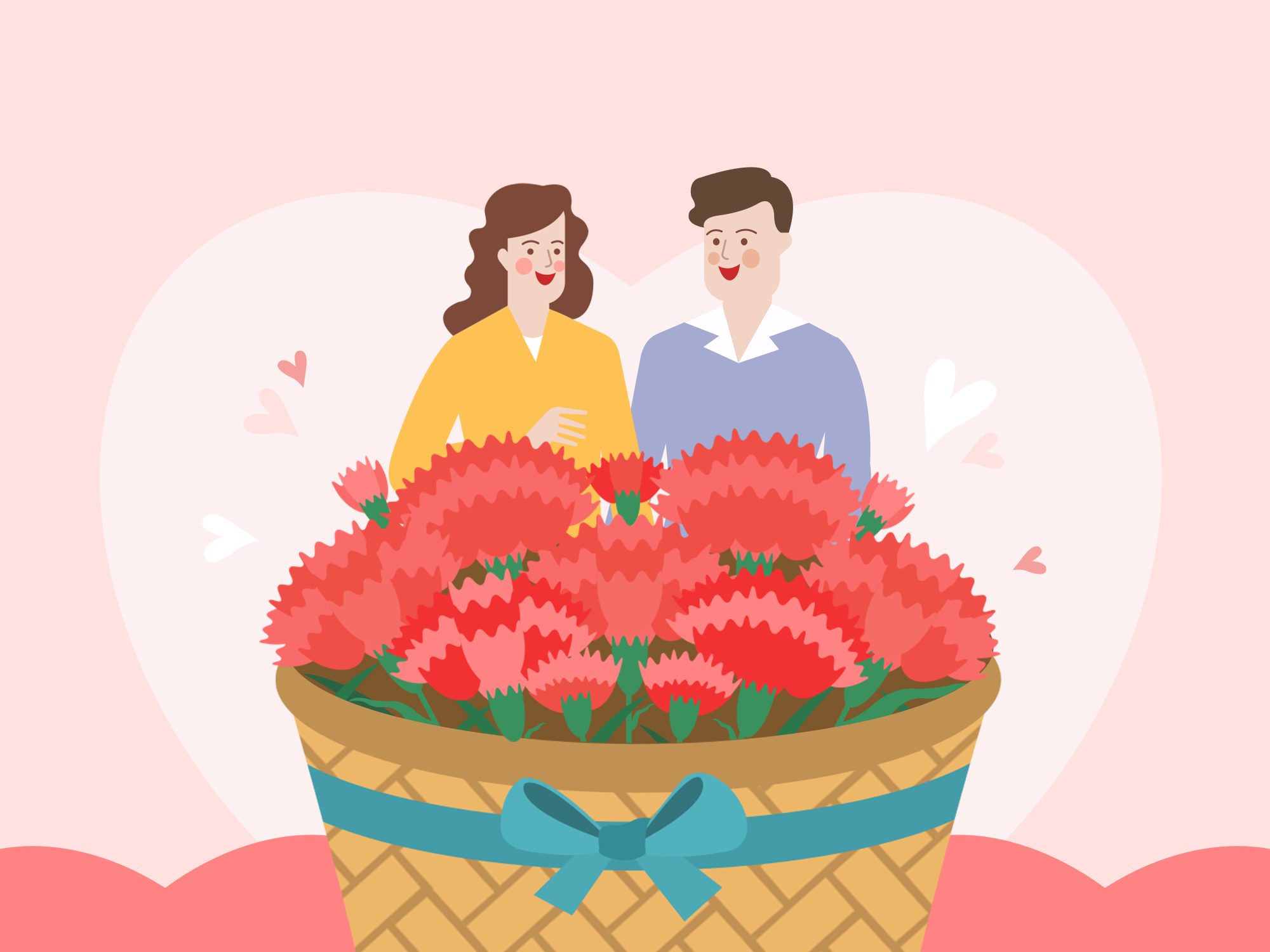  배경 이미지 100개 만들기 <3. 가족/카네이션>